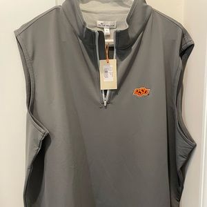 NWT!! Mens XL Peter Millar OSU Pullover vest